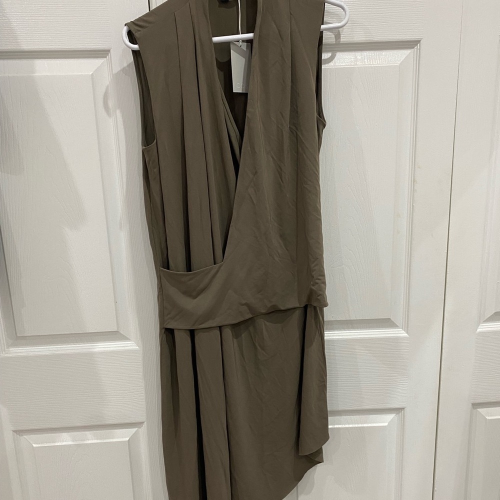 COS asymmetrical sleeveless dress (L)